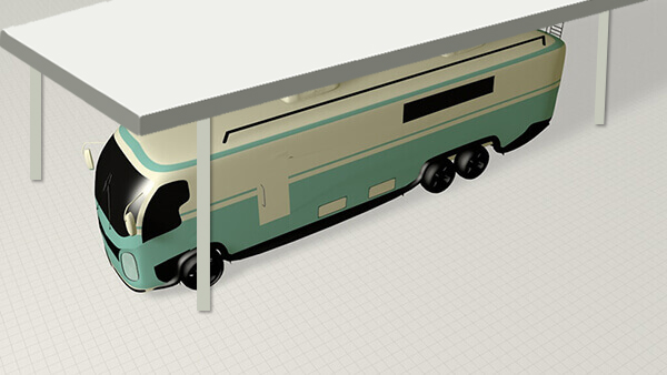12x40 Covered RV & Boat 